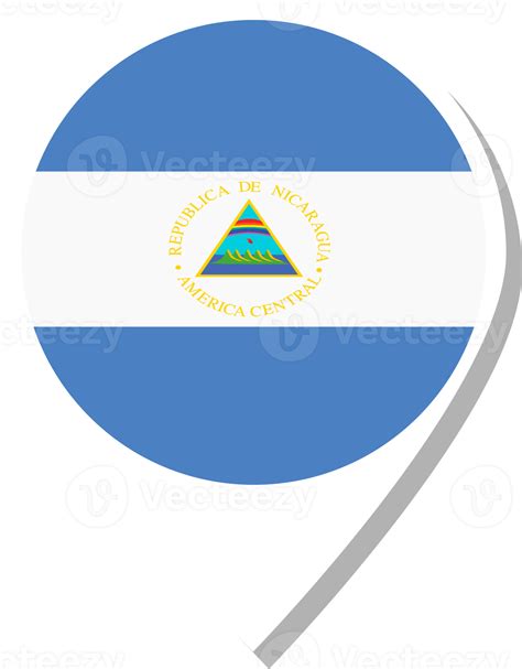 Icono De Registro De La Bandera De Nicaragua 17225403 Png