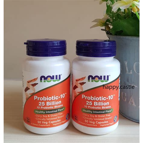 Jual Now Foods Probiotic 10 Probiotic 10 25 Billion 50 Veg Vitamin