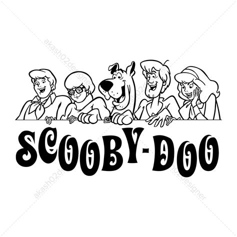 13 Scooby Doo Svg Pack Bundle Png Ai Eps Vector Digital File Etsy