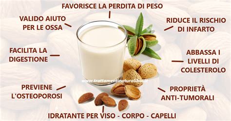 Proprietà Benefiche del latte di Mandorla Trattamenti Naturali Bio