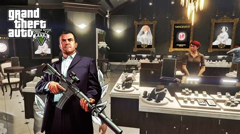 Jewelry Shop Robbery Planing GTA 5 Gameplay 14 YouTube