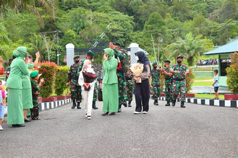 Danbrigif Bulungan Cakti Sambut Kedatangan Satgas Yonif Raider