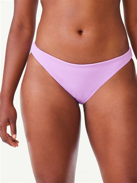 Love Sports Women S Brushed Lilac Scrunchy Classic Bikini Bottom Sizes XS XXL Walmart