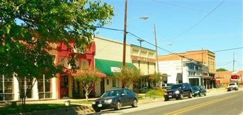 Forney Tx Bois D Arc Street In Historic Downtown Forney Photo