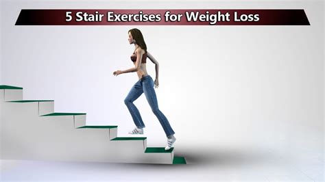 5 Stair Exercises To Lose Weight Youtube