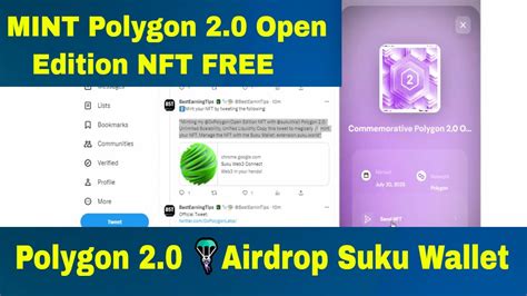 Mint Polygon Open Edition Nft Free Polygon Airdrop Suku