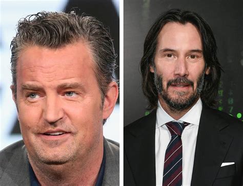 Matthew Perry ironiza Keanu Reeves em biografia Por que ainda está