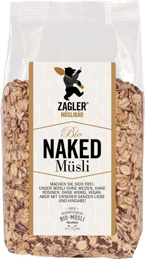 Bio Naked Muesli G Zagler M Slib R Vitalabo Onlineshop