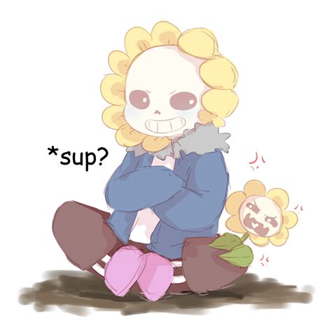 Sansy The Flowey The Flower By Masaomicchi On Deviantart