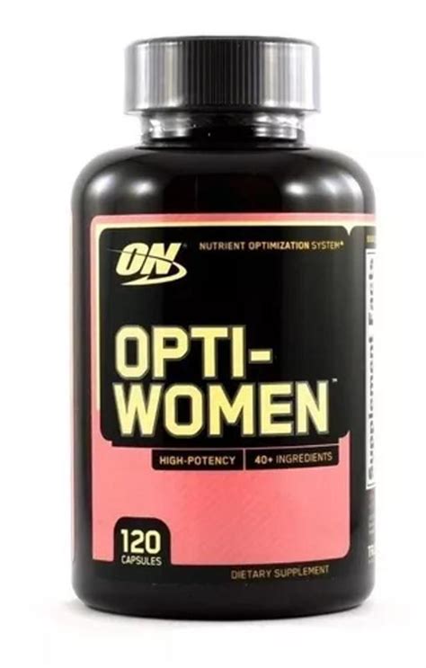 Suplemento Em C Psulas Optimum Nutrition Opti Women Vitaminas Opti