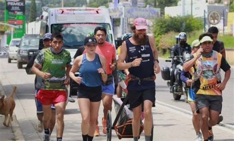 El Forrest Gump alemán está en México para concluir recorrido mundial