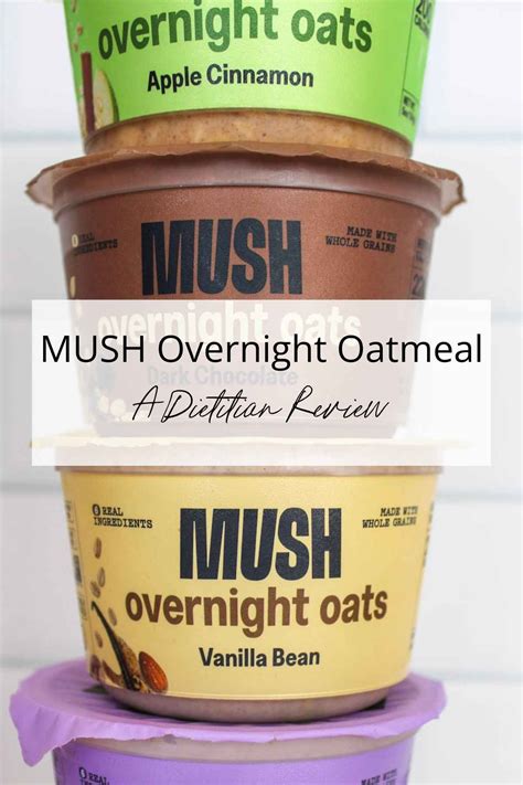 Dietitians Explain The Nutrition In A Mush Overnight Oats Variety Pack - RYZE Superfoods