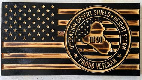 Operation Desert Shield/desert Storm Plaque - Etsy