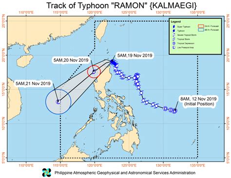 Typhoon Ramon Intensifies Signal No 3 Raised In North Of Cagayan PLN