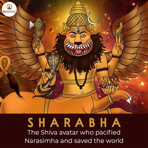 The Story of Sharabha | Lord vishnu wallpapers, Shiva hindu, Sacred ...