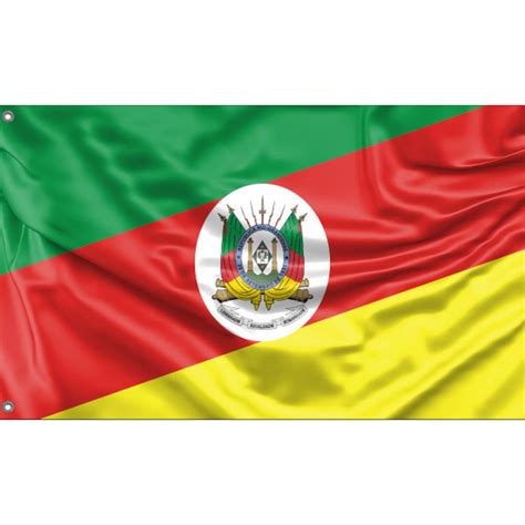 Flag of Rio Grande Do Sul, Brazil Unique Design Print High Quality ...