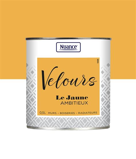 Peinture Velours Jaune Ambitieux Multi Support L Bricomarch