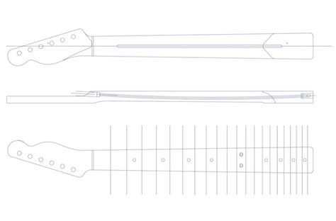 Fender Telecaster Headstock Template