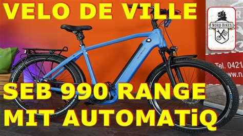 VELO DE VILLE SEB 990 SMART RANGE Mit Enviolo AUTOMATiQ YouTube