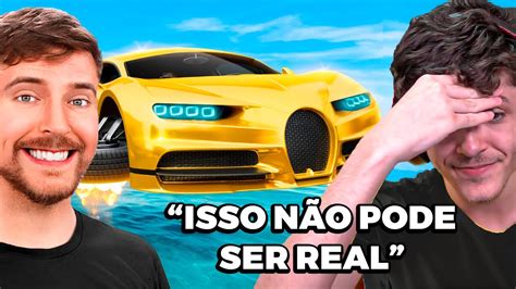 Suetam Reage A Mrbeast Carro De Vs De Youtube