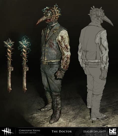 Artstation Dead By Daylight Chapter 11 Christophe Young Monster Design Concept Art Daylight