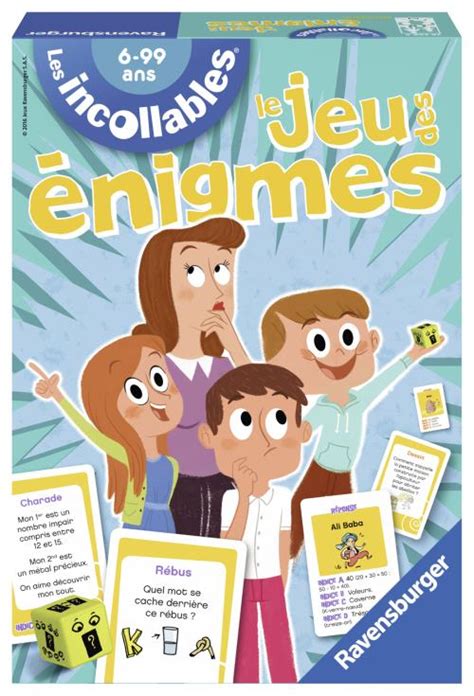 Le Jeu Des Nigmes Les Incollables Jeux Classiques La Fnac