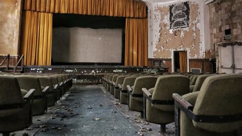 Abandoned movie theater