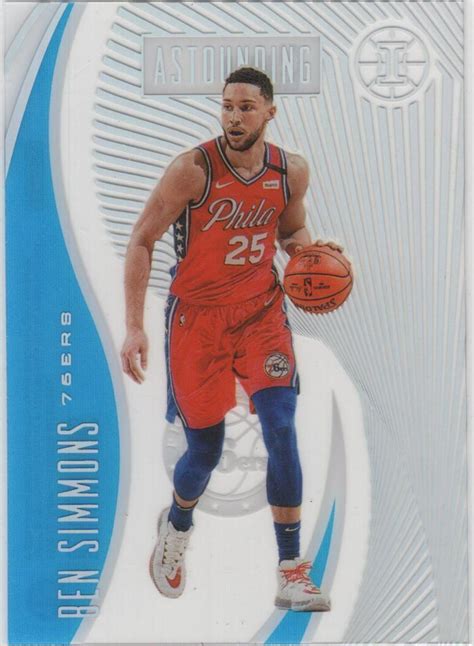 Panini Illusions Ben Simmons Astounding Ebay