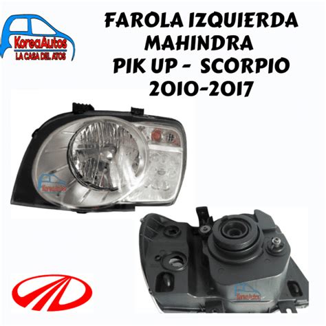 Farola Izquierda Mahindra Pik Up Scorpio