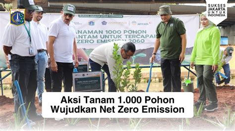 Aksi Tanam Pohon Wujudkan Net Zero Emission Youtube