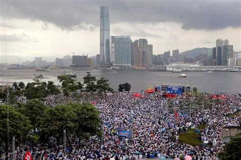 Hong Kong readies for more protests on handover anniversary