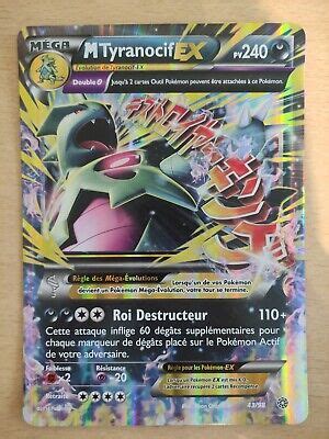 Carte Pokemon Tyranocif Ex EBay