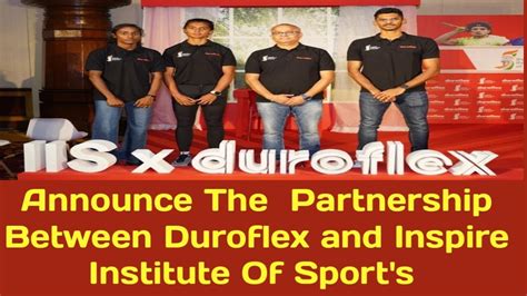 Announce The Parthership Between Duroflex And Inspire Institute Of