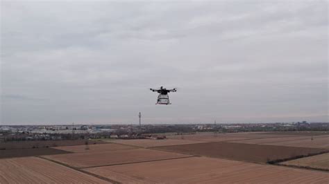 Al Via Il Primo Volo Sperimentale Con Drone Per Il Trasporto Di