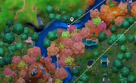 Fortnite Where To Complete The Swimming Time Trial At Weeping Woods Or