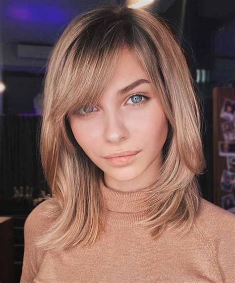 50 Effortless Long Bobs With Side Bangs Artofit