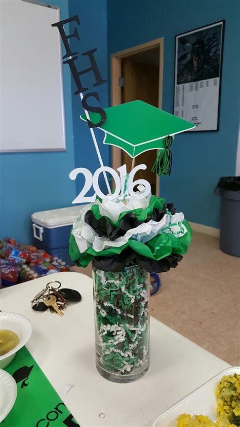 Unique Graduation Table Centerpieces