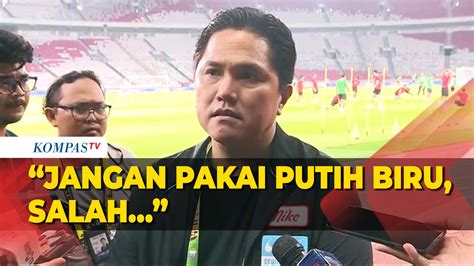 Erick Thohir Ungkap Alasan Argentina Pilih Indonesia Jadi Lawan Di Fifa