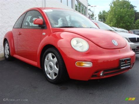 1999 Red Uni Volkswagen New Beetle GLS Coupe 64664916 Photo 5