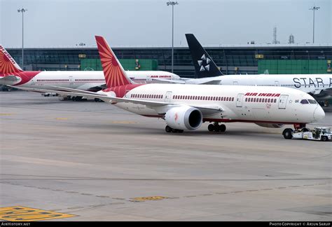 Aircraft Photo Of Vt Anv Boeing Dreamliner Air India