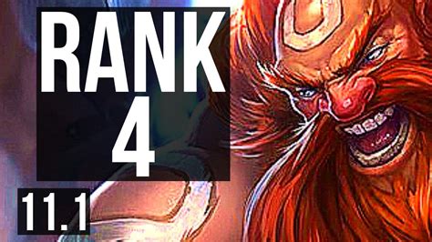 Gragas Vs Jax Top Rank Gragas Rank Tr Challenger