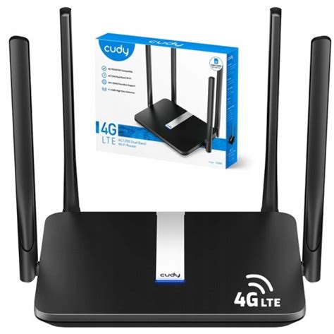 Lte G Router Na Sim Kartu Lt Dual Band Wifi Ghz Ghz Cudy Lt