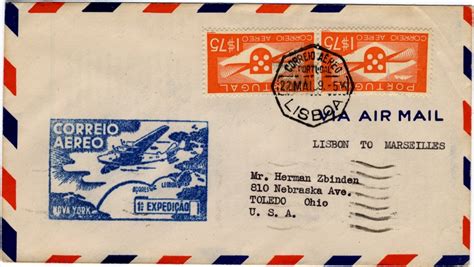 Images Airmail Flight Cover Pan American Airways Fam First