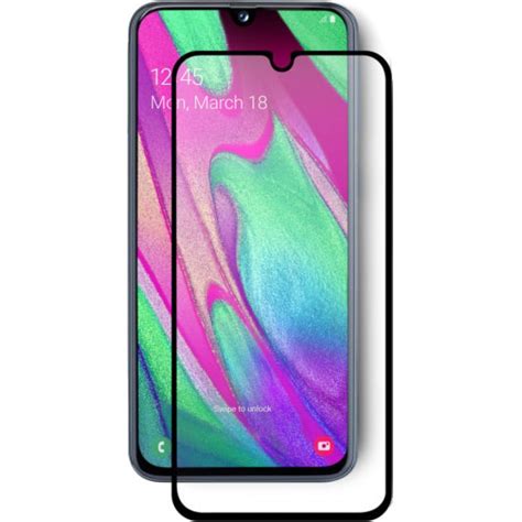 3D Tempered Glass Samsung Galaxy A40 Vitre de protection d écran