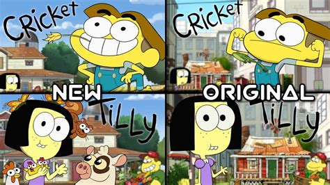 Big City Greens S3b Opening Comparison To S1 Original Side By Side