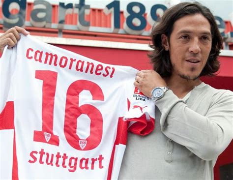 Official Stuttgart Sign Mauro Camoranesi Inside World Soccer