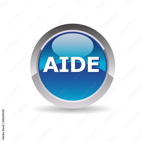 Vecteur Stock Icone Help Picto Aide Assistance Adobe Stock