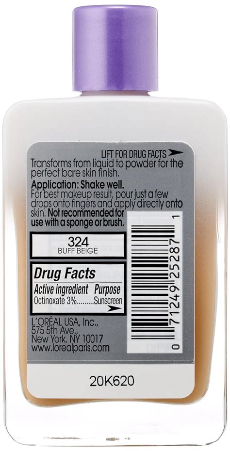 L Oreal Paris Magic Nude Liquid Powder Bare Skin Perfecting SPF De Maquillaje Onza Buff