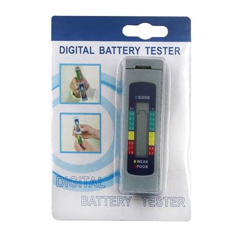 Nebublu Portable Battery Capacity Checker Universal Digital Battery Tester For Aa Aaa 9v 6f22 1