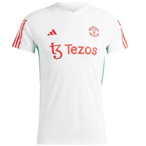 Nova Camisa Manchester United Branca Treino Torcedor Masculina